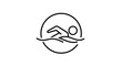 © Zie - Swimming Silhouette Icon