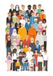 © Ariestia - Diverse group of people standing together in a multicultural community gathering.