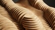 © OBSIMAGES AI  - Close-up of Intricate Wooden Design Wood Design Craftsmanship Interior Furniture Texture Art. Concept featuring wood, design, craftsmanship, interior, furniture for professional commercial design.
