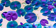 © ADDICTIVE STOCK - Waterlily pads in a surreal pond panorama