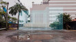 © Rendara Studio - Transparent residential blueprint outlining sustainable infill development on vacant urban lot