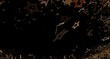 © vegefox.com - Elegant abstract design featuring golden stars floating on a black background, perfect for adding a touch of celebration
