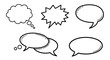 © Wilujeng Graphic - Speech bubble collection vector graphics
