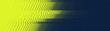 © max_776 - Abstract dynamic sports background with acidic green and navy blue diagonal lines, Postmodern tech geometric transition vector gradient, Halftone pattern with speed motion fade oblique stripe