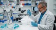 © ayub - Scientist Conducts Research in Modern Laboratory with Pipette and Microscope