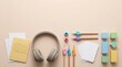 © spyrakot - Top View of Inclusive School Supplies Arranged in a Clean Flat Layout