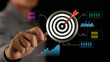 © chaylek - marketing strategist selects target audiences data analytics, customer segmentation, behavior insights, market analysis, digital strategy to identify high value groups and improve campaign performance
