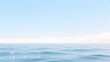 © 祜 羊 - Calm ocean horizon under clear sky