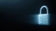 © Chandlerlikes - cyber security encryption lock digital interface glowing concept