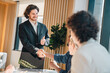 © chokniti - Business professionals handshake agreement collaboration teamwork partnership successful deal corporate meeting diverse people cooperation office trust and negotiation concept