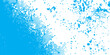 © Asad Shehbaz 2.0 - Abstract blue background design featuring liquid water drops and a pattern of light dots on a glass texture for a modern technology web wallpaper illustration