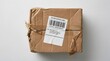 © muhammad - Damaged cardboard package shipping return concept.