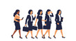 © ibah - Group of Business Women Walking Together.