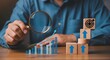© Purple 3 - Strategic analysis and growth a conceptual business image
