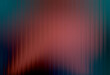 © Photo Studio - abstract frosted glass effect background with red and teal gradient blur and vertical light streak texture