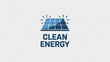 © MDJulfikar - Sustainable clean energy solution featuring a bright solar panel icon, representing renewable power and environmental initiatives