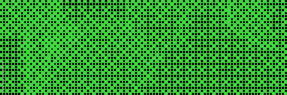 Neon Bitmap Green bitmap pixel background with gradient pattern effect and 8bit art ...