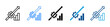 © malikha - Improvement web icon with multiple style collection