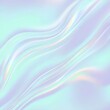 © 행운 행 - 진주빛 광택과 은은한 파스텔 오로라 무드가 감도는 홀로그램 실크 물결Holographic Silk Wave with Pearlescent Sheen and Soft Pastel Aurora