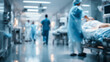 © CStock - A busy hospital ward with medical professionals tending to patients in a sterile environment, showcasing healthcare service.