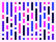 © Westend61 - Abstract colorful geometric pattern with vertical rectangles