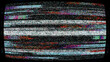 © Fikri Haikal - Glitch noise static television. Royalty high-quality free best stock of abstract digital motion glitch art distorted background, CRT tv screen no signal, error, noise and distortions effect, colorful