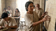 © Outsiderzone - Hypatia of Alexandria Teaching Mathematics and Astronomy to Students