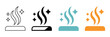 © Sidratul Muntaha 4 - aroma icons with transparent background clean fragrance and scent symbols representing wellness air freshness and hygiene vector design