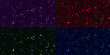 © Kamal Hosen - Colorful confetti pattern with scattered squares and rectangles on a gradient background high-quality professional detailed modern elegant