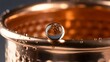 © muse - Condensation on chilled copper cup – Perfect for summer drink promotions, bar menus, or hospitality branding.