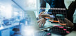 © Zerofukuman - Business people professional using tablet with digital workflow interface,representing project planning,schedule plan,task management process optimization and corporate strategy implementation concept
