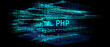 © Atchariya63 - Programming coding development concept code php web programming source code glowing abstract interface
