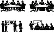 © Maruf - Business professionals in meetings and presentations with colleagues and data analysis
