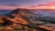 © Stock by Anindya - Stunning sunset over Mam Tor in the Peak District