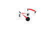 © Ulfi - Empty fuel gauge on white background, car dashboard indicator showing no gas