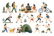 © Kenn - People Enjoying Outdoor Leisure Activities.