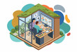 © ihsandarujati - Couple Planning Smart Home Mortgage and Family Financial Investment
