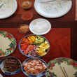 © SUNGBAE - Vietnamese Spring Rolls Ingredients on Table