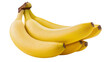 © Freya - Bunch of ripe yellow bananas smooth skin, isolated on transparent background