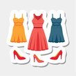 © provianto - Collection of Dresses and High Heels