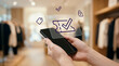 © SYATRI RAWU - Elevate modern shopping secure mobile access facilitates digital coupon redemption and exclusive discounts, enhancing the contemporary retail experience