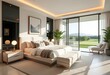 © Radorog. - spacious bedroom with a view of the golf course