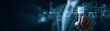 © Ytnart - A business professional interacts with a digital interface, highlighting innovation and technology trends