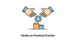 © Rubie_Nie - Hands-on practical practice with gears and building blocks, teamwork and innovation concept