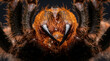 © WealthyMinion - An extreme macro photograph focusing on the underside of the tarantula’s head as it cleans its fangs. The shot highlights the sharp,