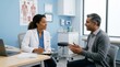© Deborah - Doctor Consults Patient Discussing Health Concerns In A Medical Office