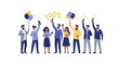 © Jersey - Diverse Group Celebrating Success.