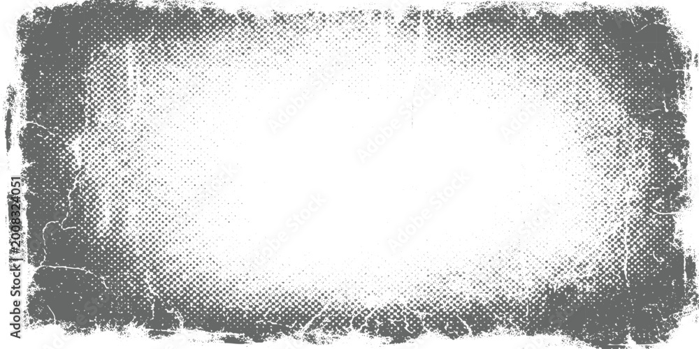 Straches Border Grunge border texture, white center with dark rough edges, black ...