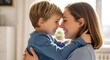 © ARTSPRIO - Child embraces mother with affection