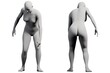 © Mihai Zaharia - Female figure model in studio pose